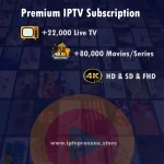 Premium IPTV Subscription 12-month